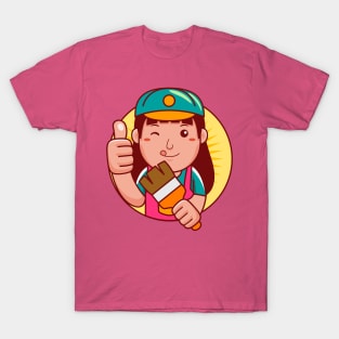 Painter Woman T-Shirt